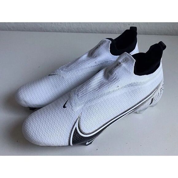 Nike Vapor Edge Elite 360 Flyknit Football Cleats White CV6282-108 Men’s Sz 14 - Picture 7 of 10